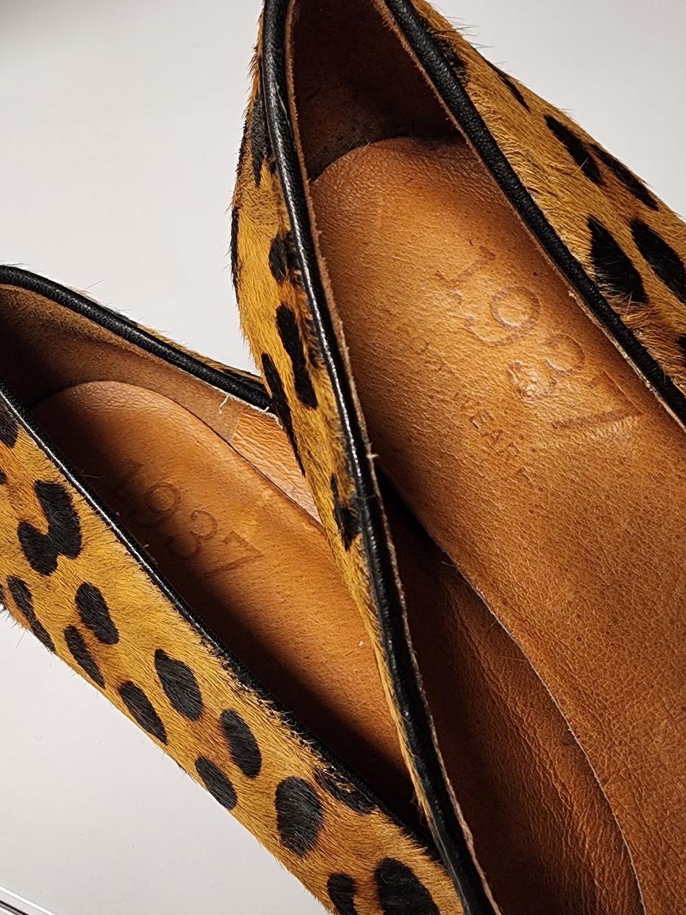 Madewell Leopard-Print Loafers in Tan and Black - Picture 4 of 9